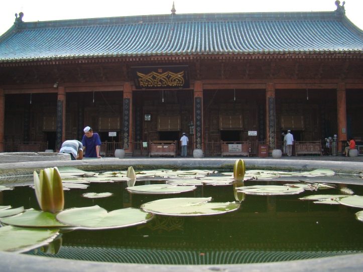 the principal pavilion here, contains the Prayer Hall